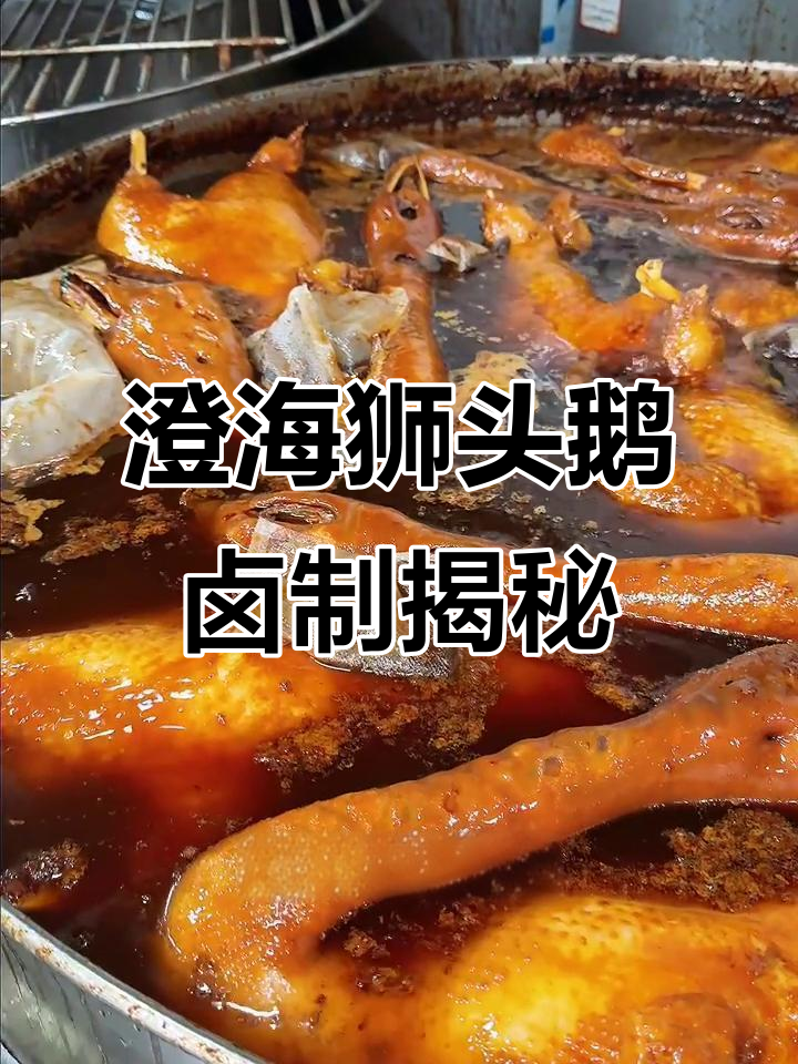 狮头鹅卤味:潮汕传统技艺与美味传承
