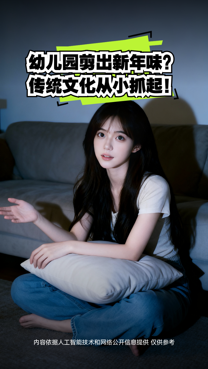 幼儿园剪出新年味？传统文化从小抓起！