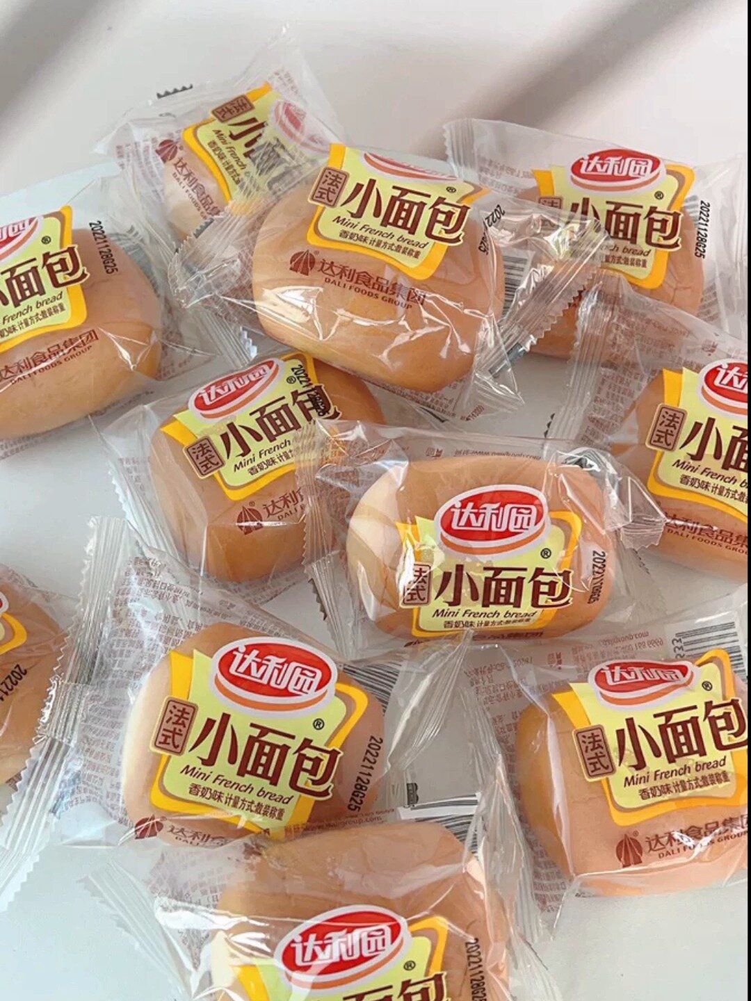 儿时的最爱 奶香奶香达利园的法式小面包!