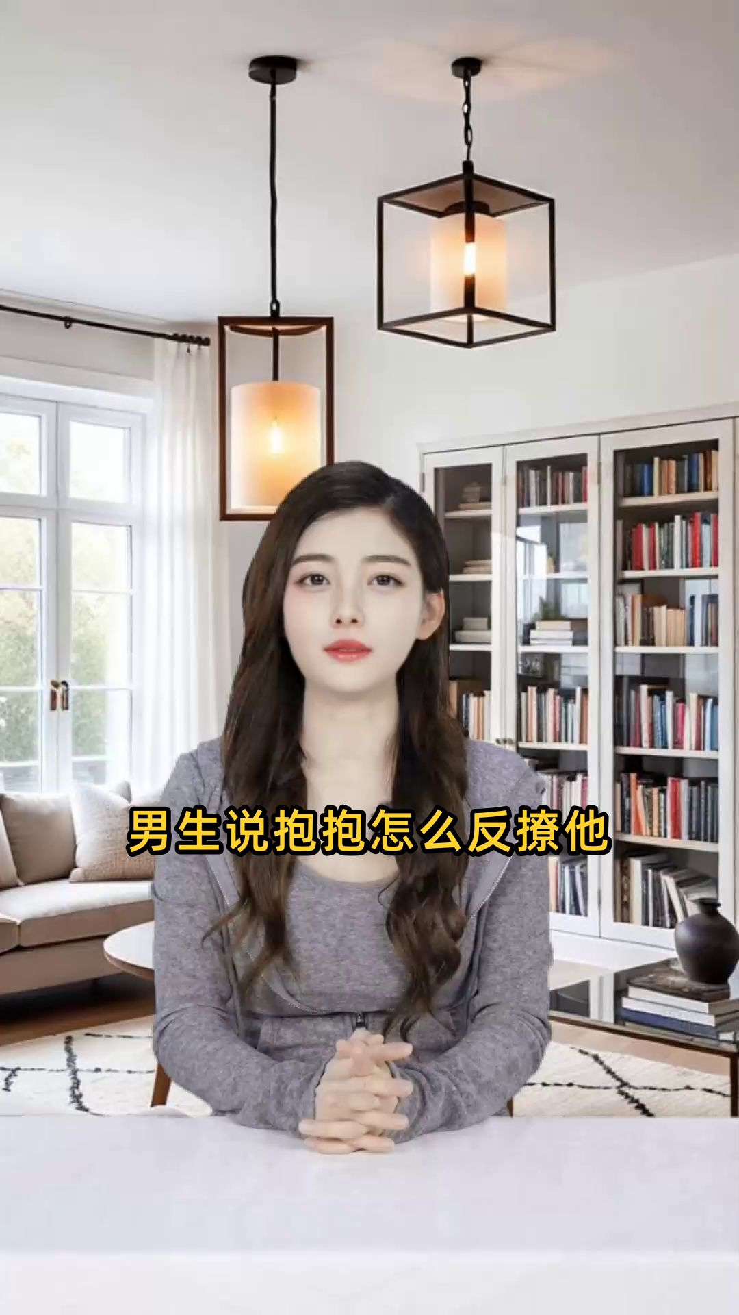 男生说抱抱怎么反撩他
