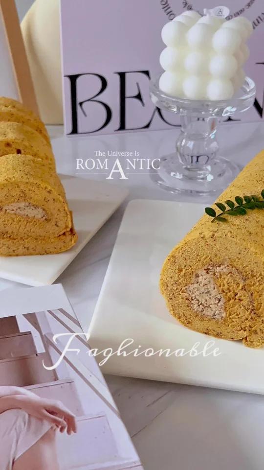 伯爵红茶蛋糕卷保姆级教程不开裂不掉皮