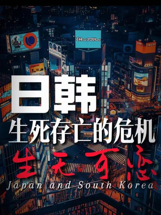 日本和韩国已经进入了生死存亡的关键时刻!韩国很可能成为人类历史上第一个因生育率过低而自然消