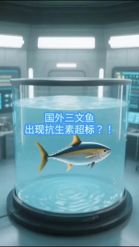 国外三文鱼,出现抗生素超标?!
