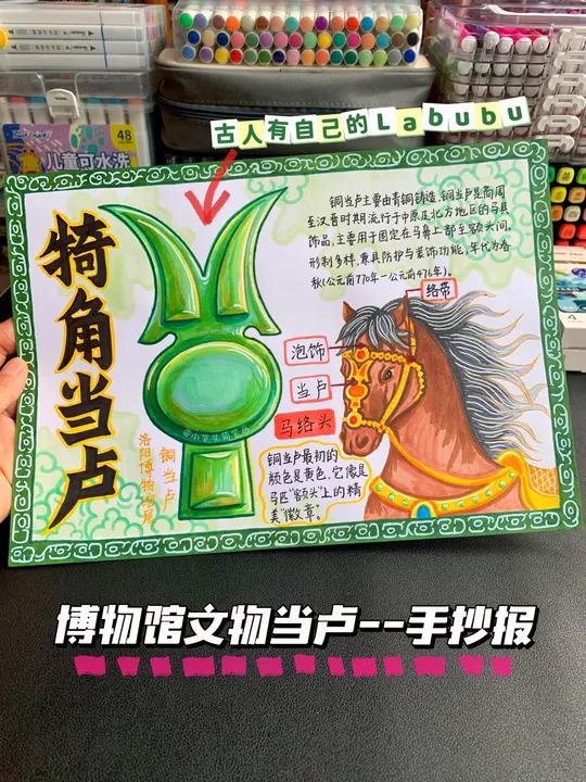 文物之美|洛阳博物馆文物绘画,古人的“拉布布”青铜器当卢 西周时期,古人就有自己的Labu