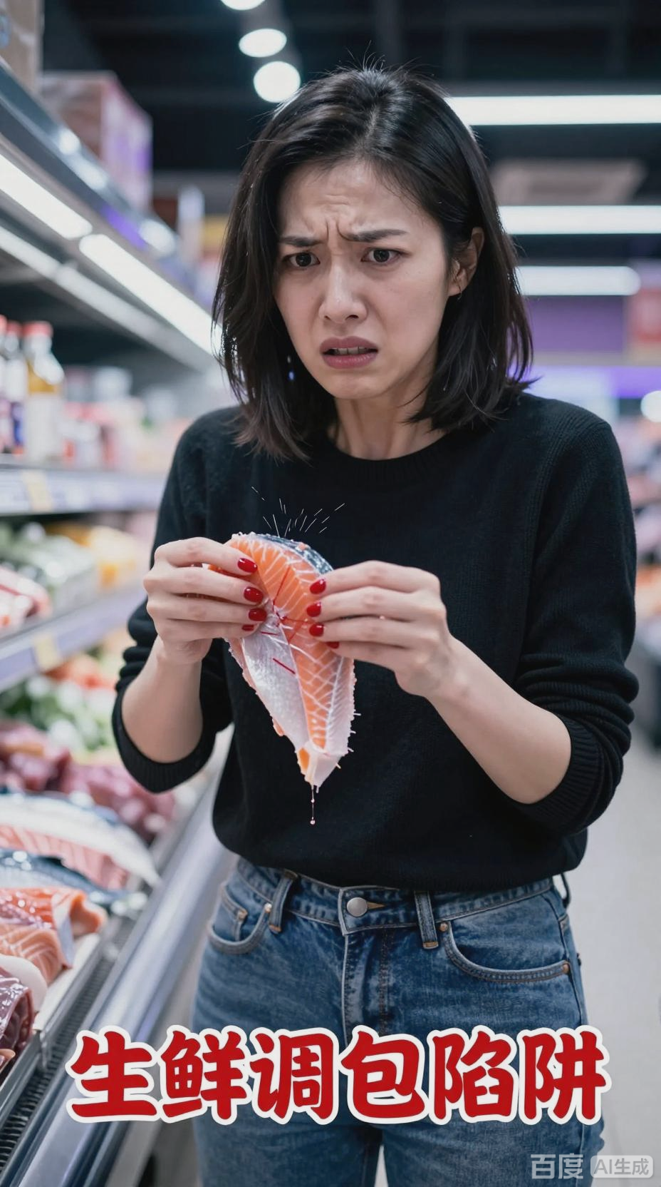 生鲜调包,虹鳟鱼冒充三文鱼