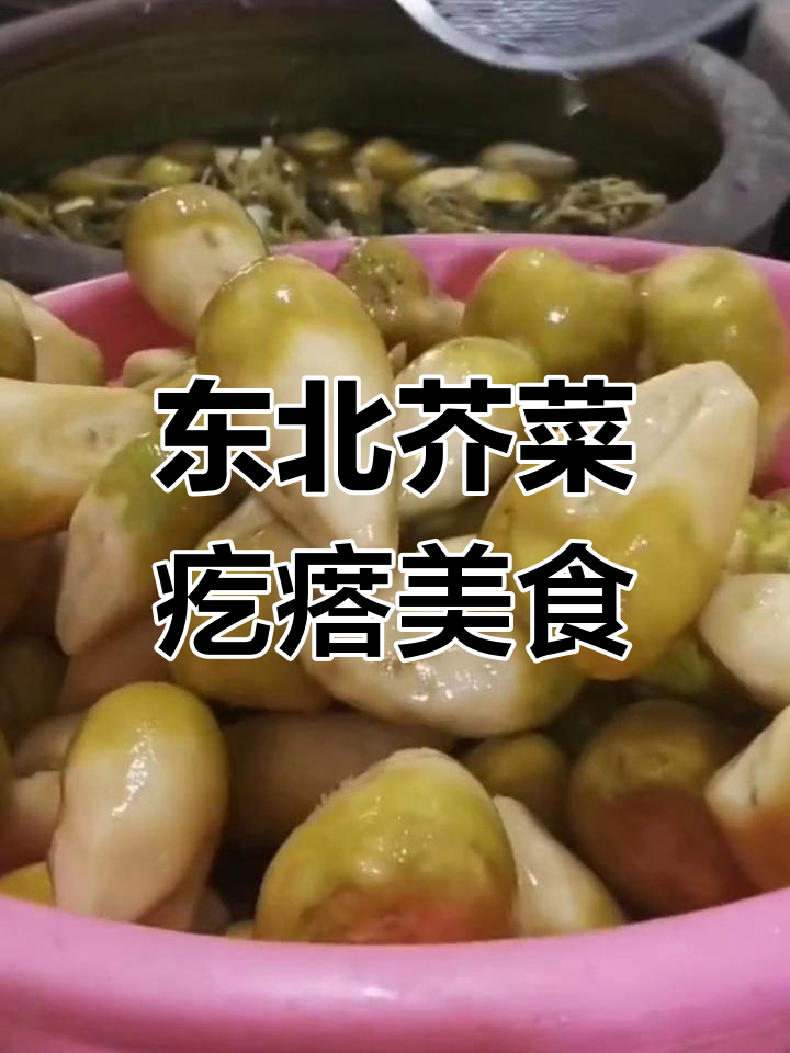 农家院特产东北芥菜疙瘩,凉拌炒肉超美味