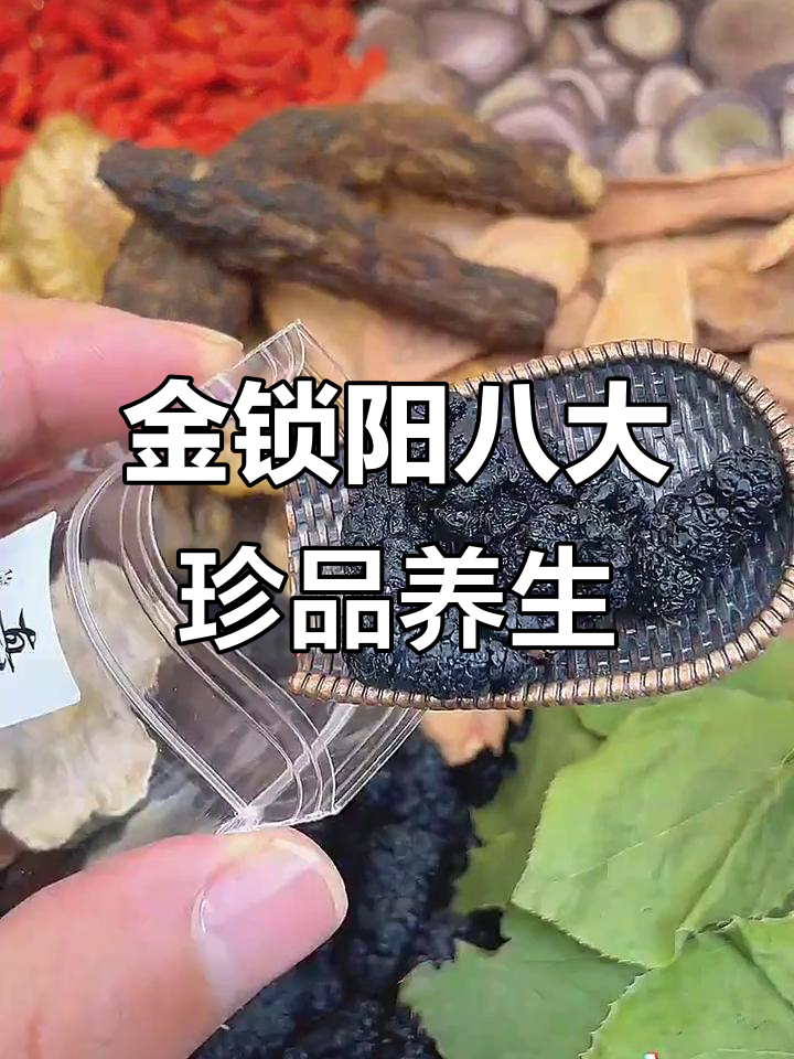 八种珍贵药材搭配,金锁阳、玛卡等助你养生