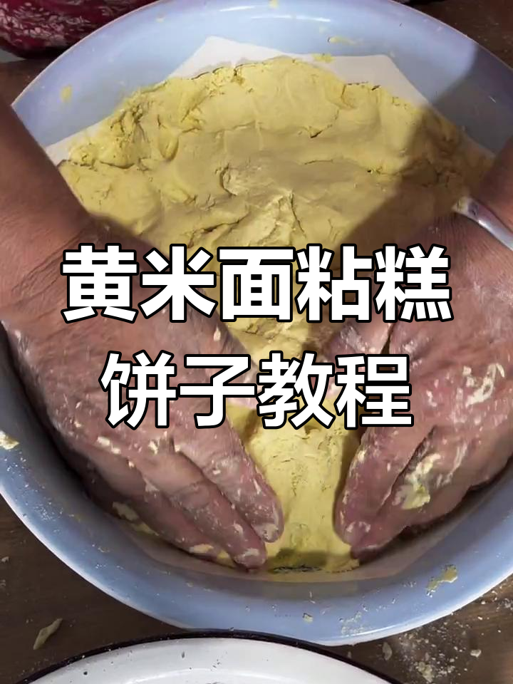 纯黄米面年糕饼制作全攻略,发面技巧大揭秘