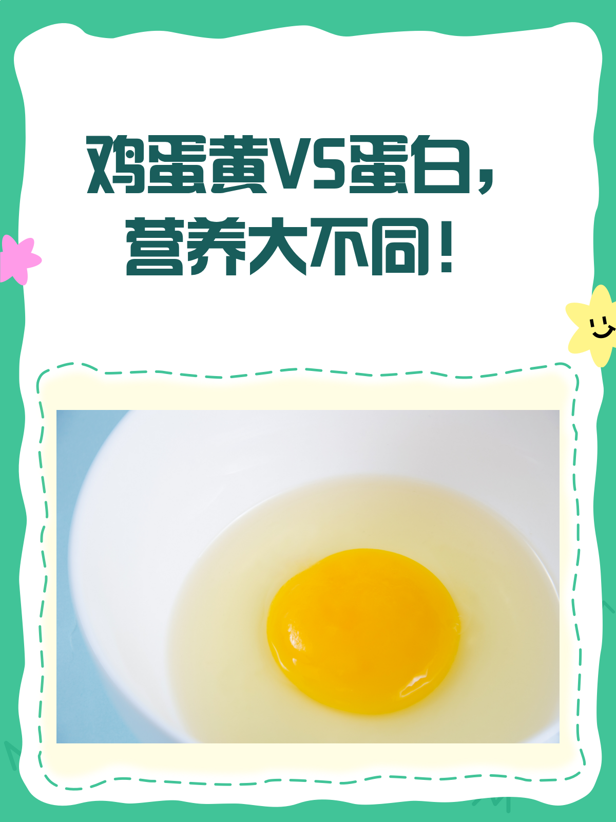 鸡蛋黄VS蛋白,谁的营养更胜一筹?