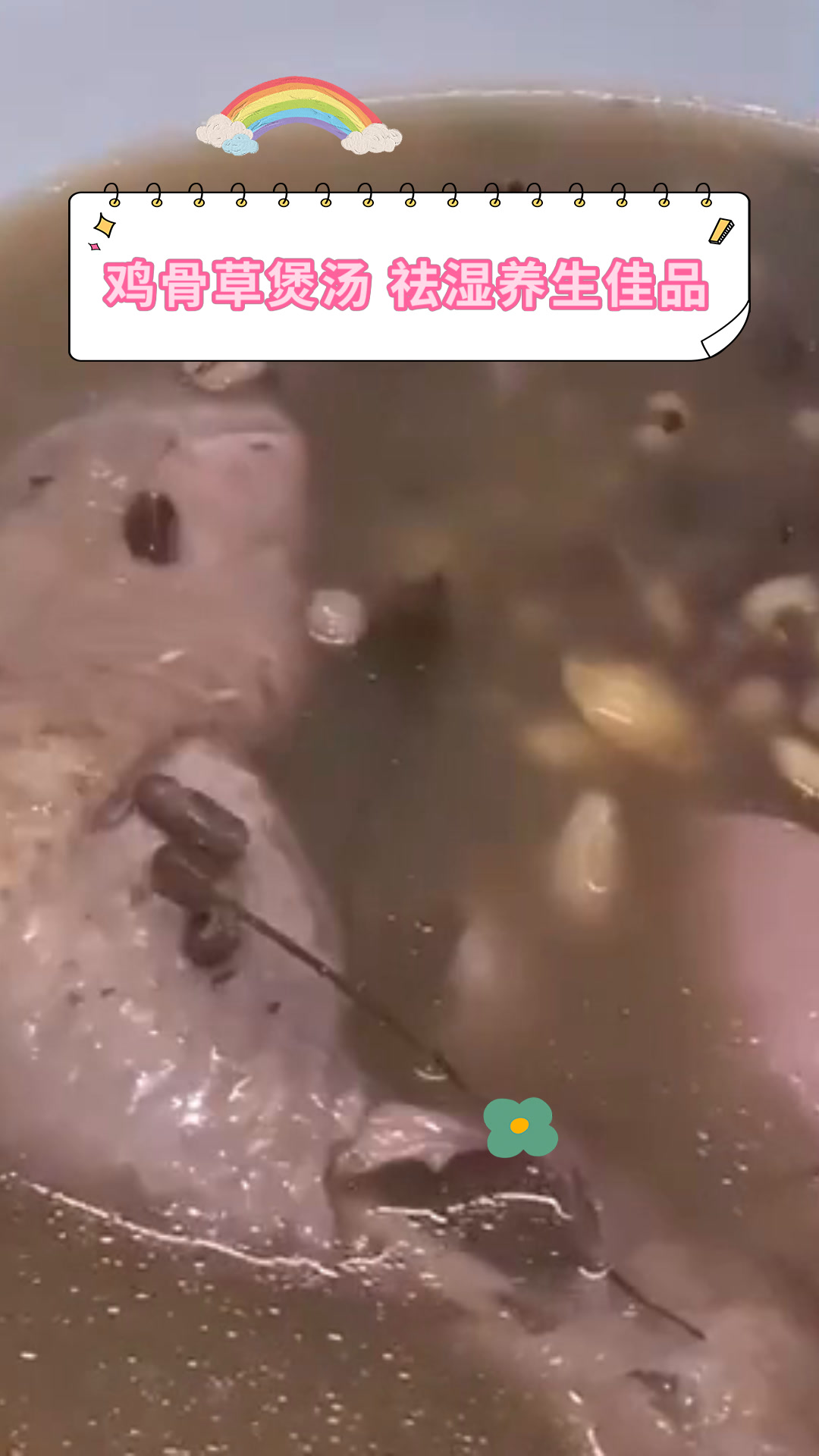 鸡骨草煲汤 祛湿养生佳品