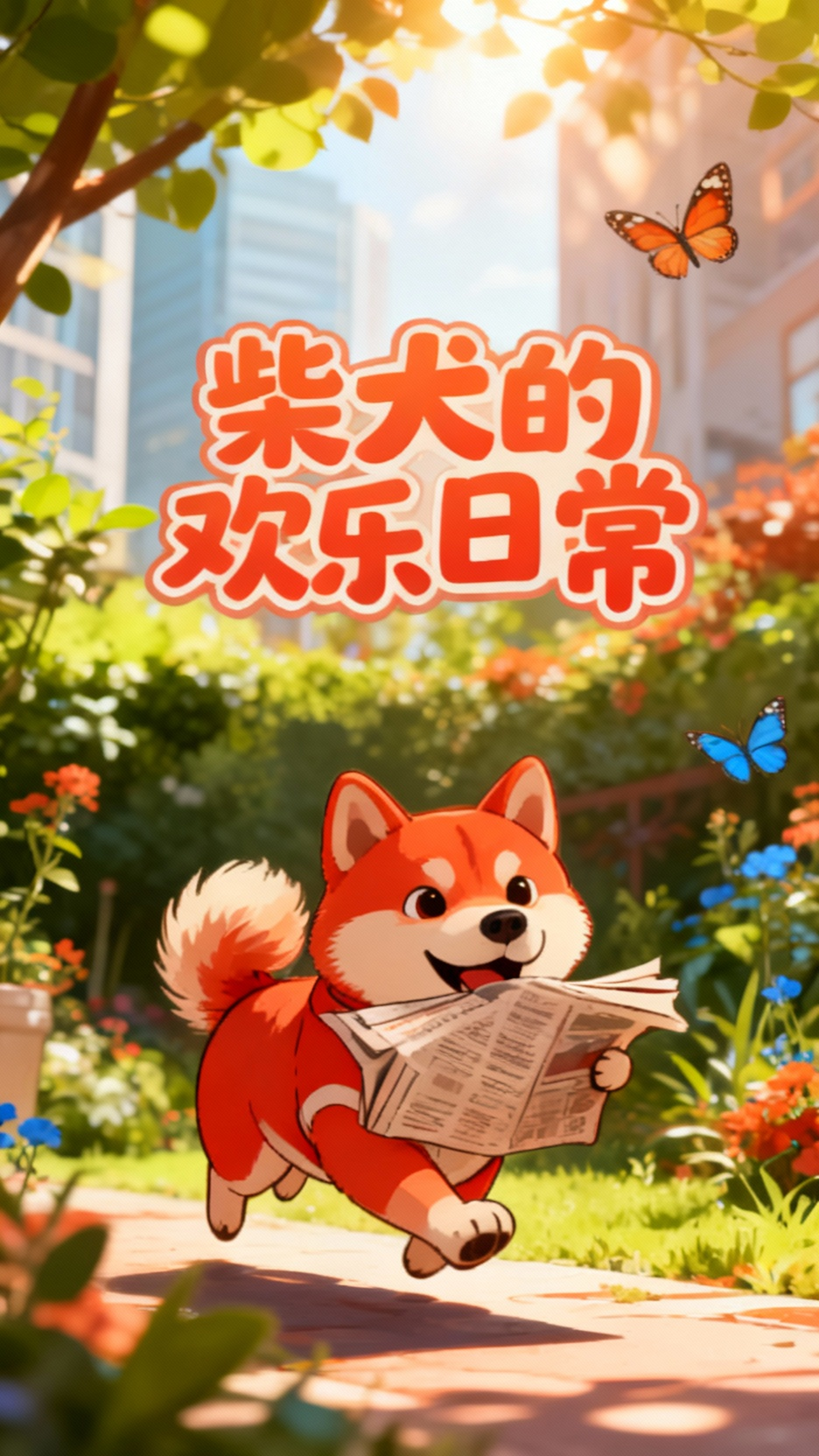 可爱柴犬小八的欢乐日常