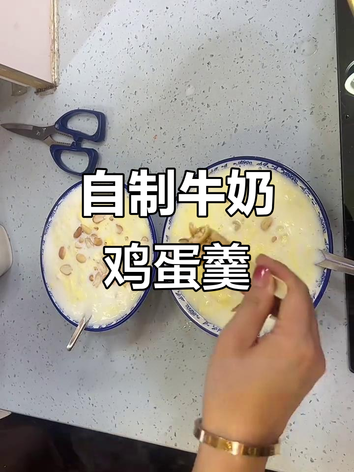兰州超火牛奶鸡蛋醪糟,简单又美味!