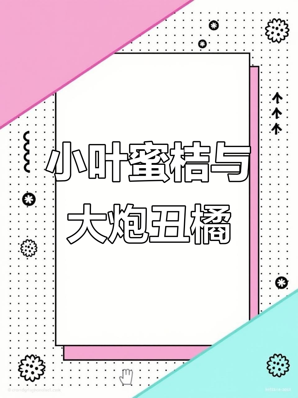 湖北丹江口小叶蜜桔,大泡丑橘品质保证