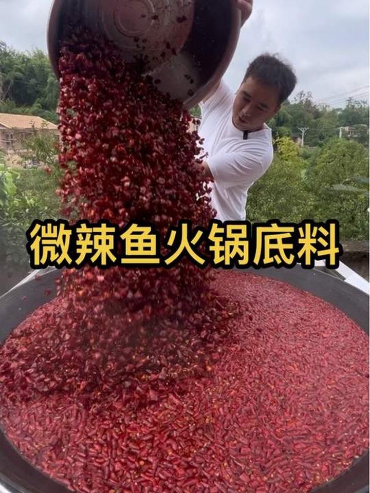 今日分享微辣鱼火锅底料