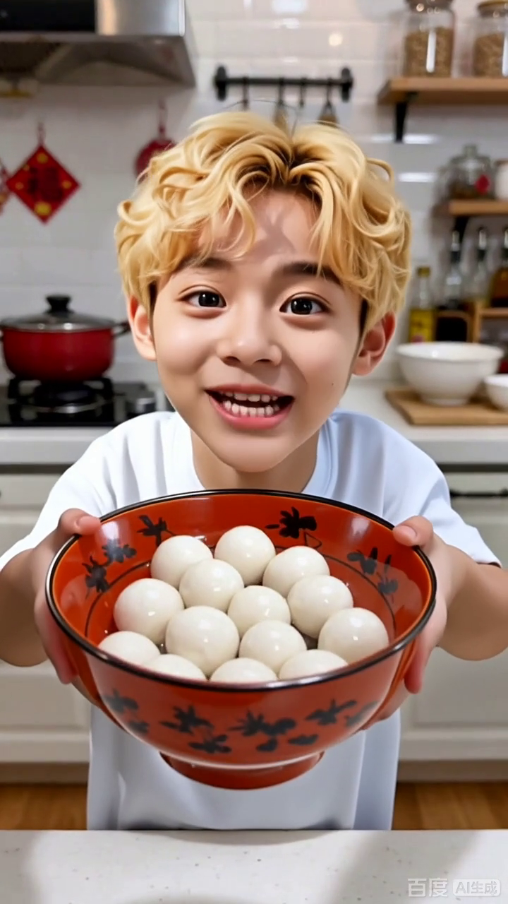 满满一碗汤圆来啦