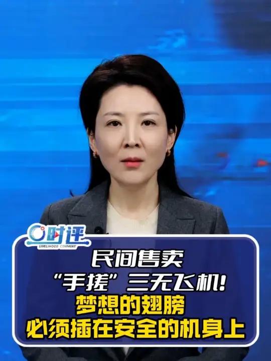 民间售卖“手搓”三无飞机！梦想的翅膀必须插在安全的机身上