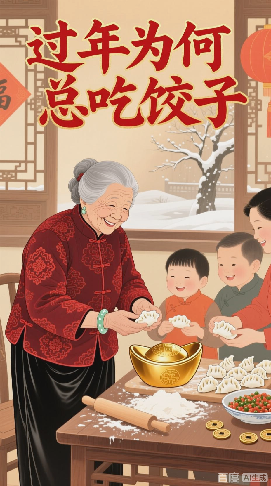 过年吃饺子的传统与寓意