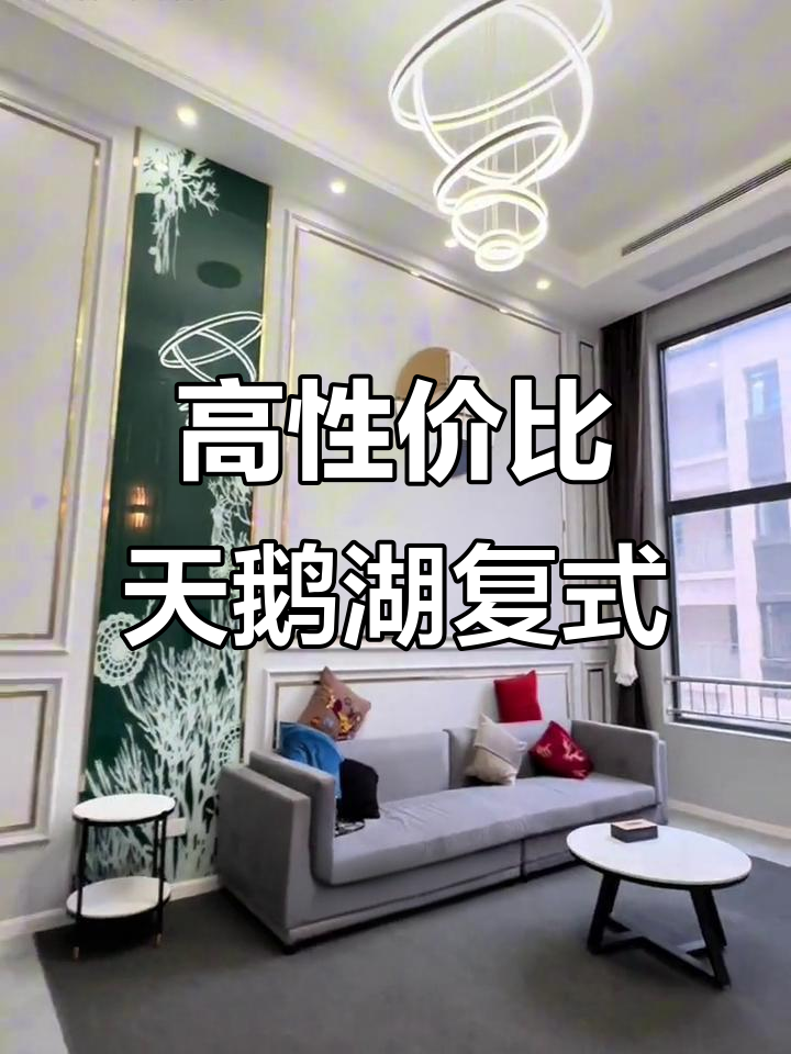 合肥天鹅湖畔大复式，四房两厅两卫设计，性价比超高