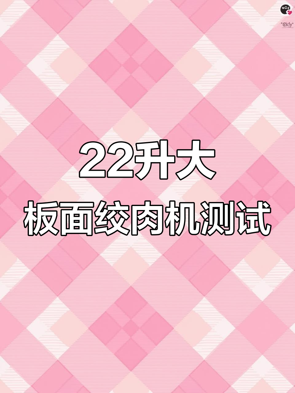 满客隆22型大马力绞肉机外观检查与试机演示