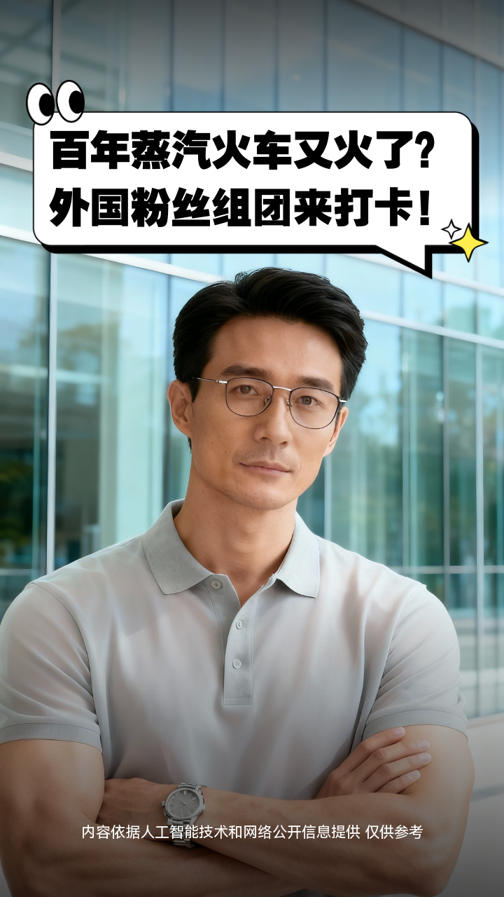 百年蒸汽火车又火了？外国粉丝组团来打卡！
