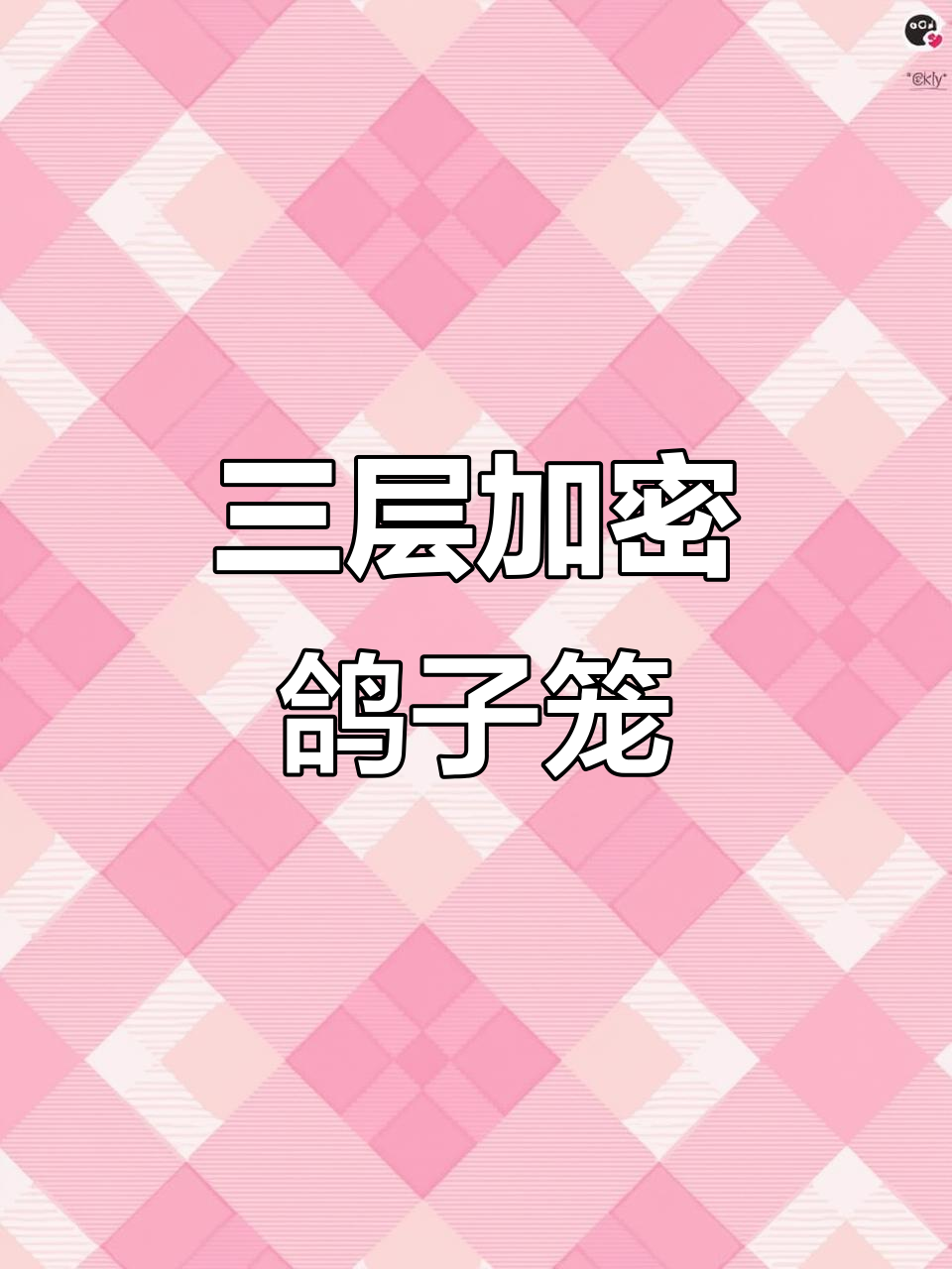乌尾鸽笼三层加密设计,宽敞舒适大空间