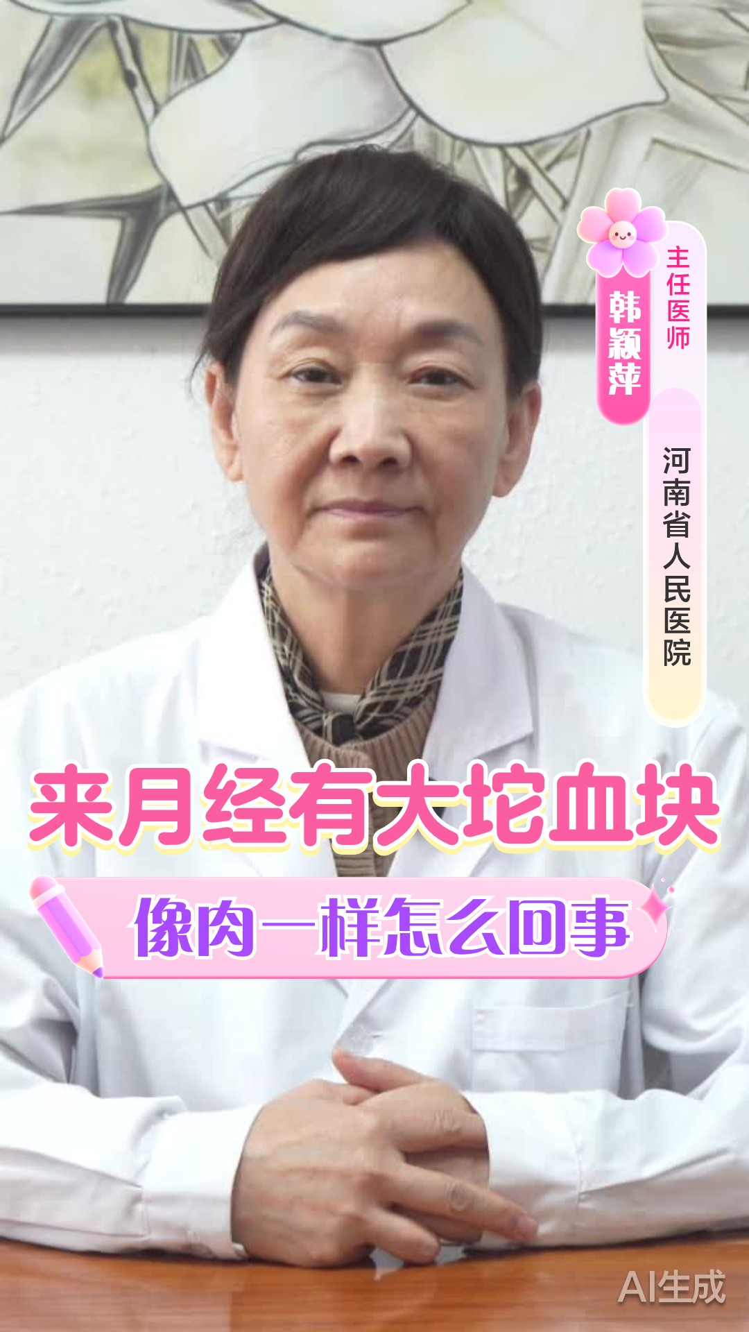 来月经有大坨血块像肉一样怎么回事