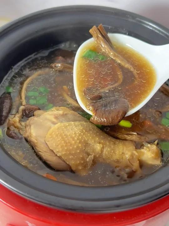 茶树菇老鸭汤做法分享,复阳后一定要多喝汤