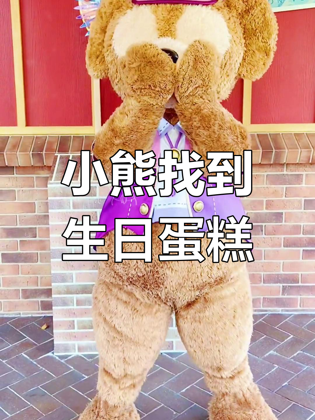 达菲熊的生日蛋糕惊喜,小熊终于找到了!