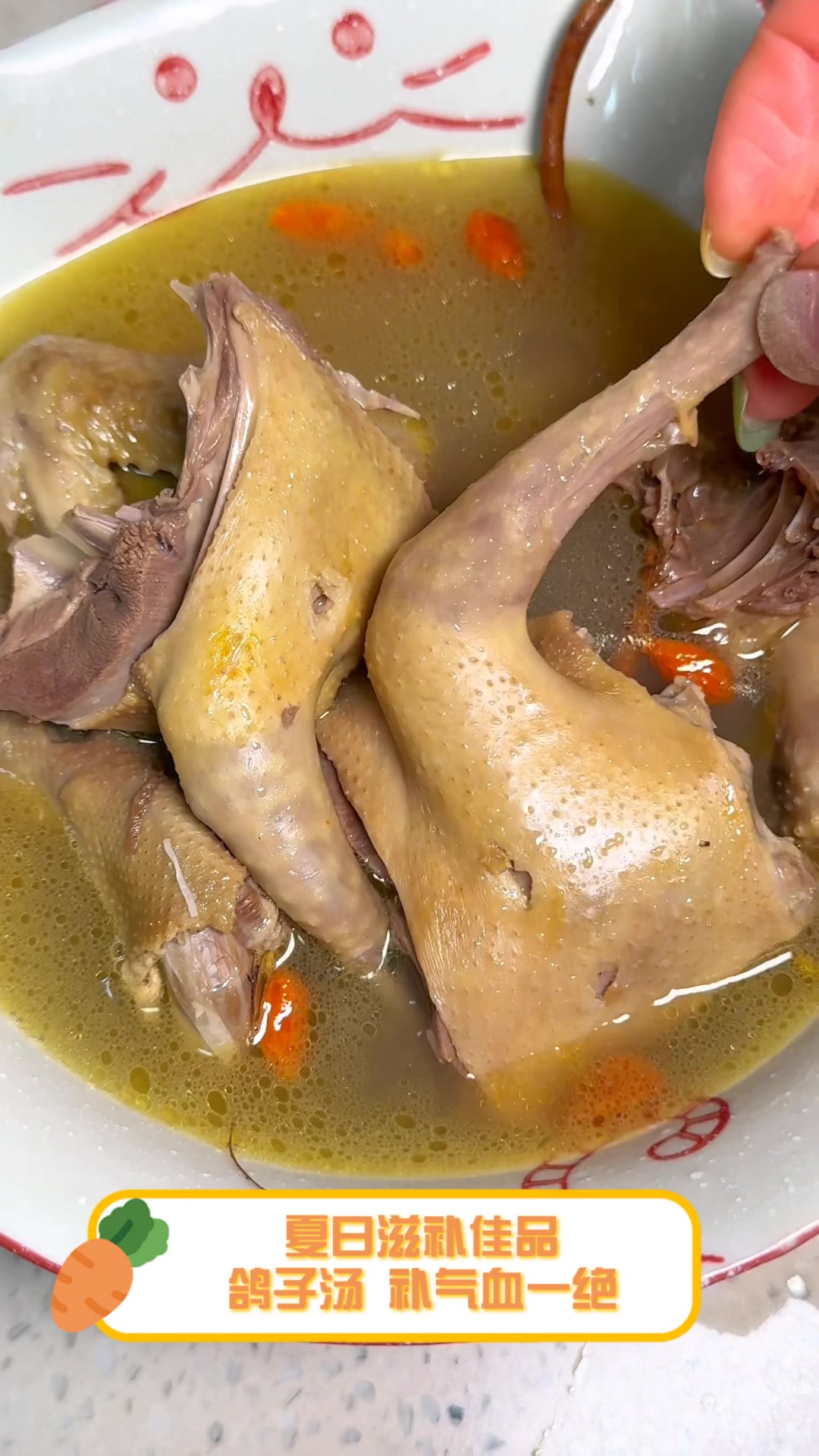 夏日滋补佳品,鸽子汤,补气血一绝