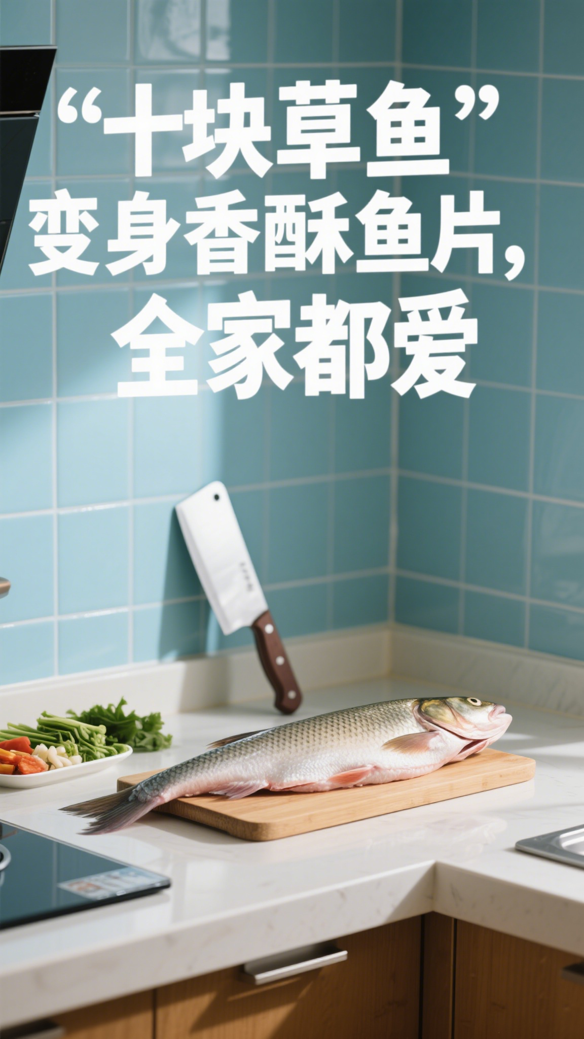 十块草鱼变身香酥鱼片,全家都爱