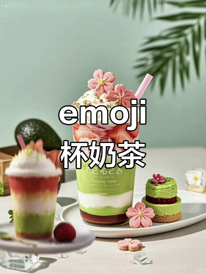 奶茶也能变emoji，创意十足！