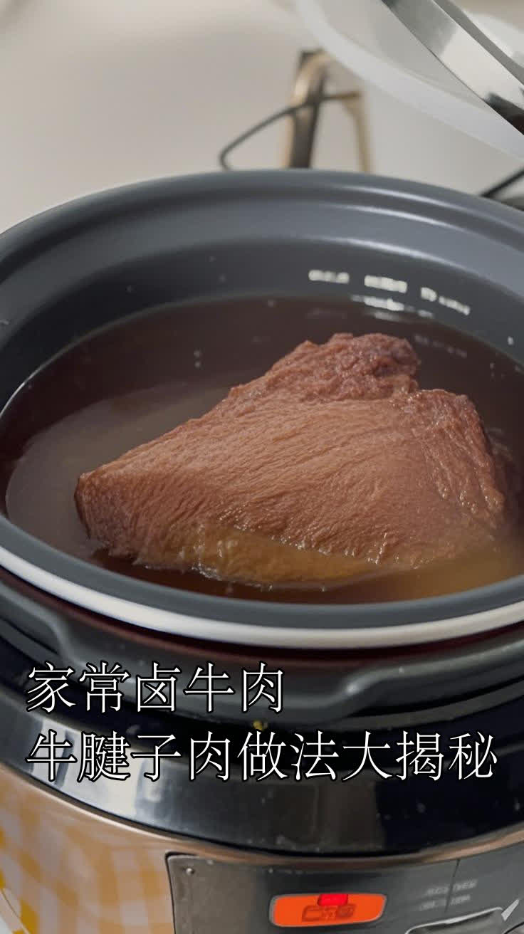 家常卤牛肉牛腱子肉做法大揭秘