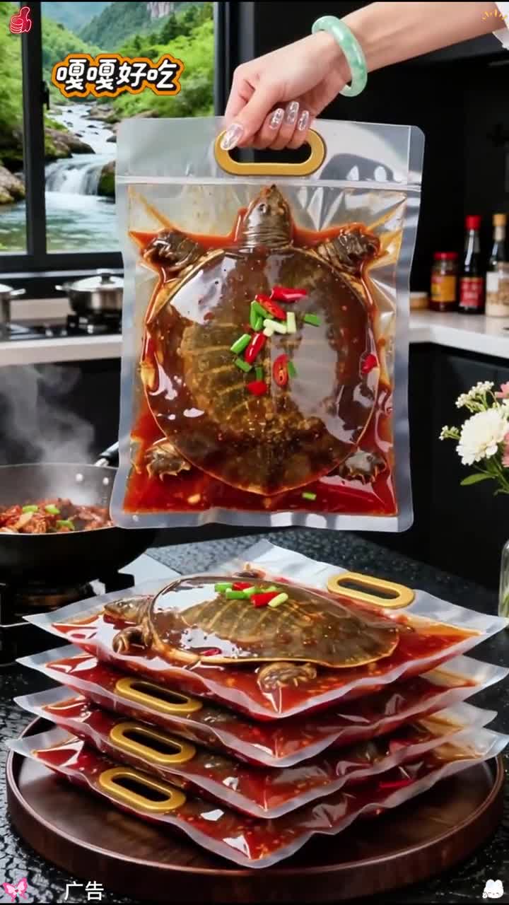 麻辣大甲鱼，肉质Q弹软嫩，鲜辣的味道直往舌头窜，简直是味蕾的快乐暴击！还带着满满的胶原质感