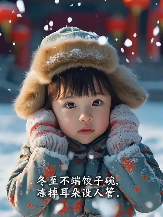 冬至如期,南圆北饺,都是家的味道。AI说|古诗里的二十四节气·冬至