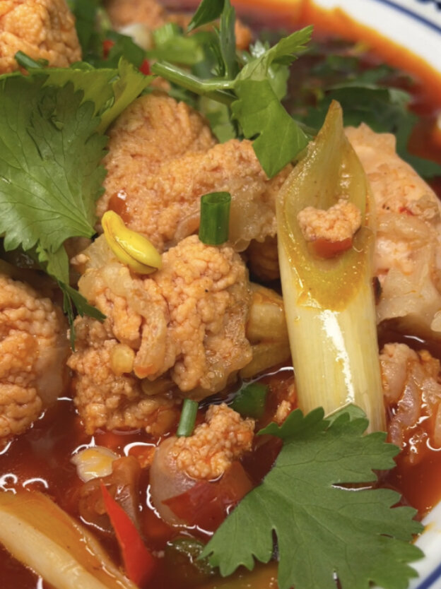 鱼籽的美食,你吃过嘛?来一份泡椒味鱼籽