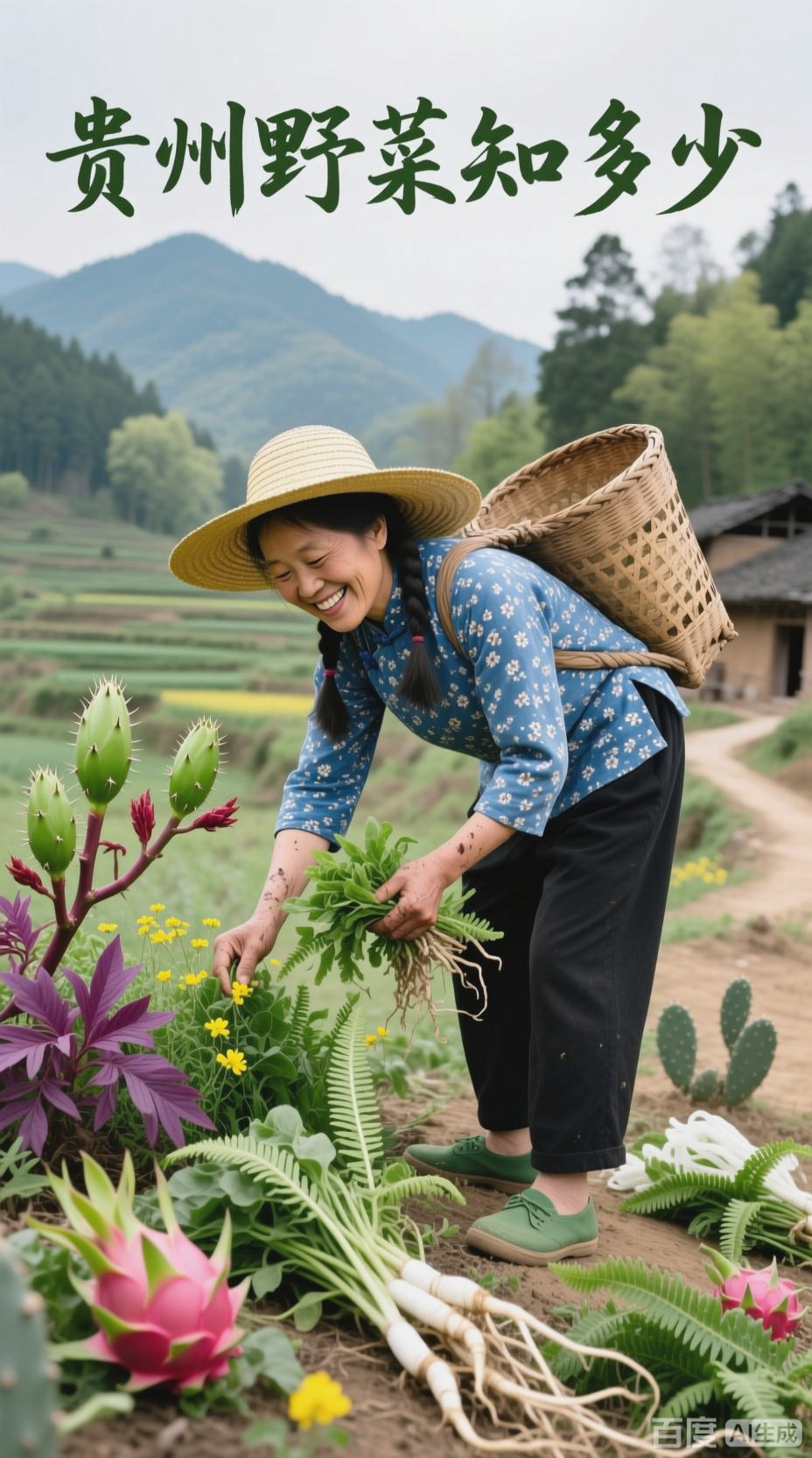 贵州农村40种可食用野菜全解析