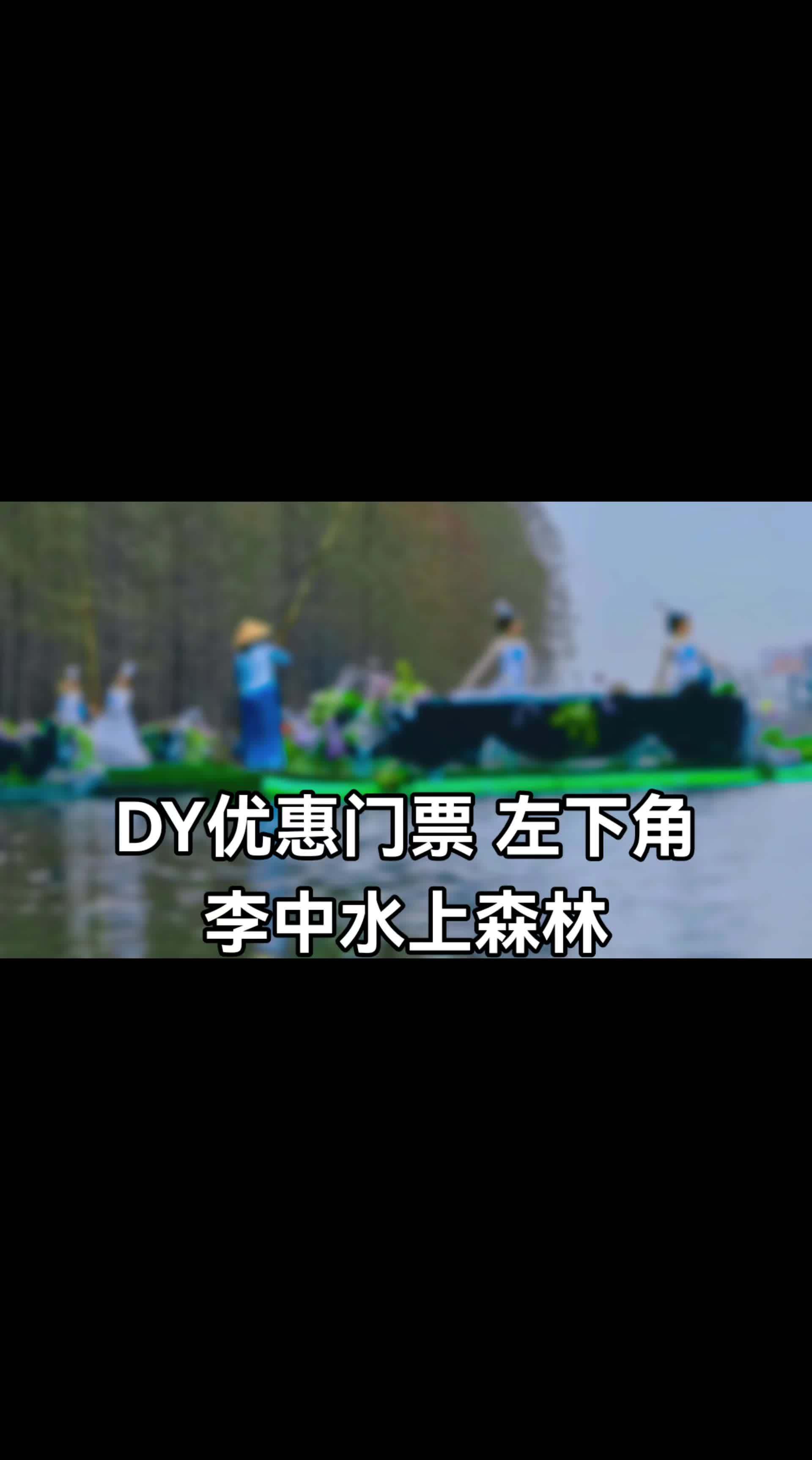 到江苏兴化看千多油菜花田怎么能不能转转理中水上森林?视频左下角有优惠门票链接