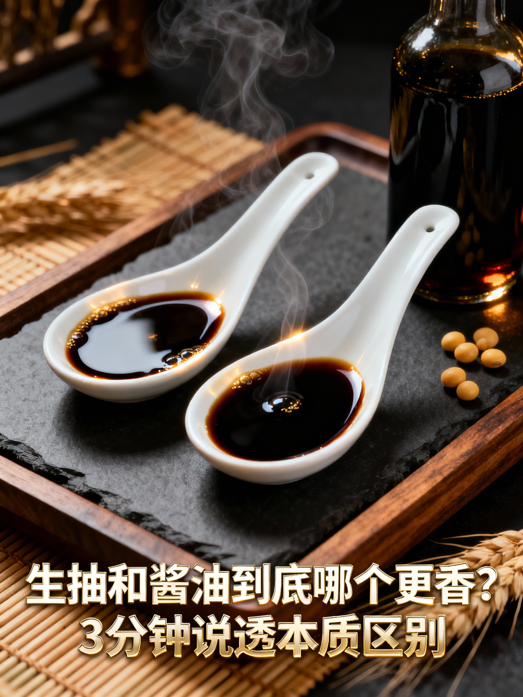 生抽和酱油到底哪个更香？3分钟说透本质区别