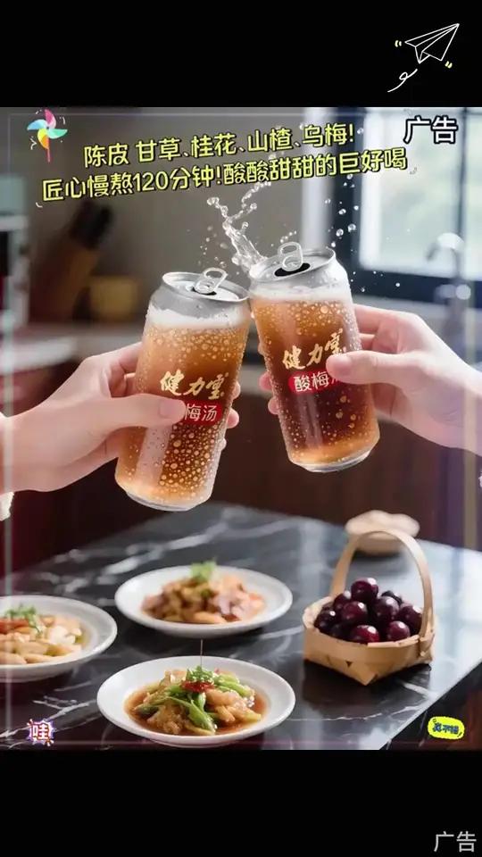 快快快健力宝居然出了酸梅汤饮料,这个价到手一箱15瓶,好喝又划算!它是真正用草本熬出来的酸