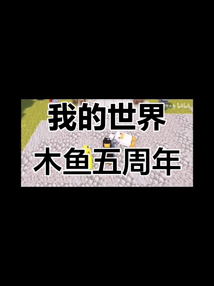 五年时间,我的世界木鱼陪伴你成长