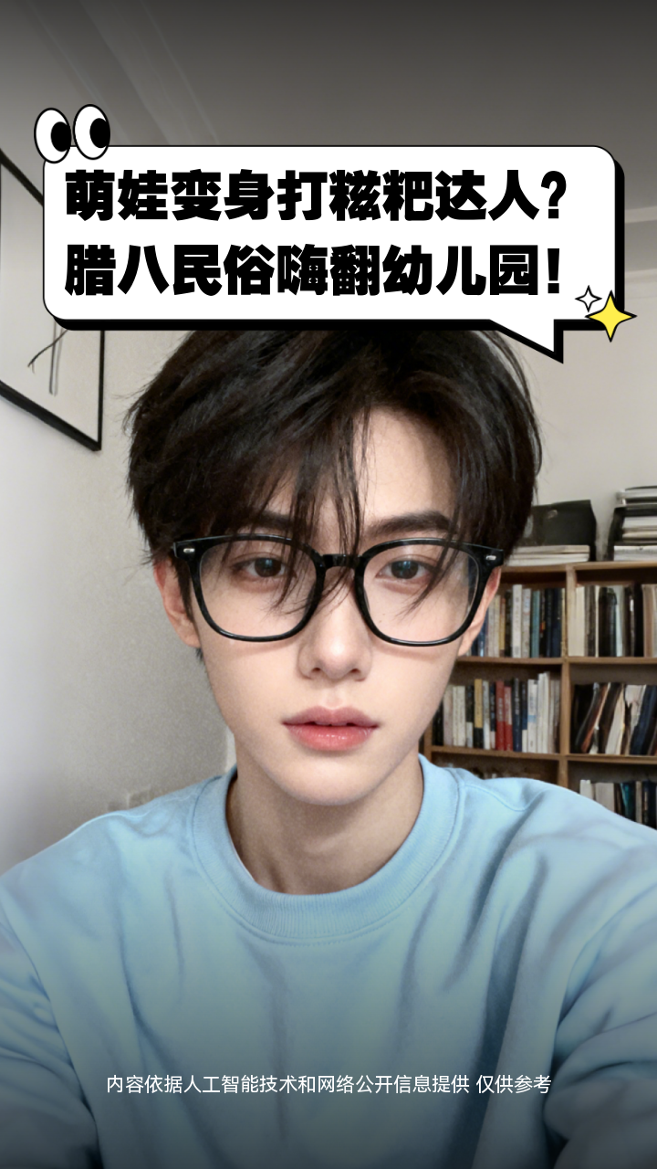 萌娃变身打糍粑达人？腊八民俗嗨翻幼儿园！