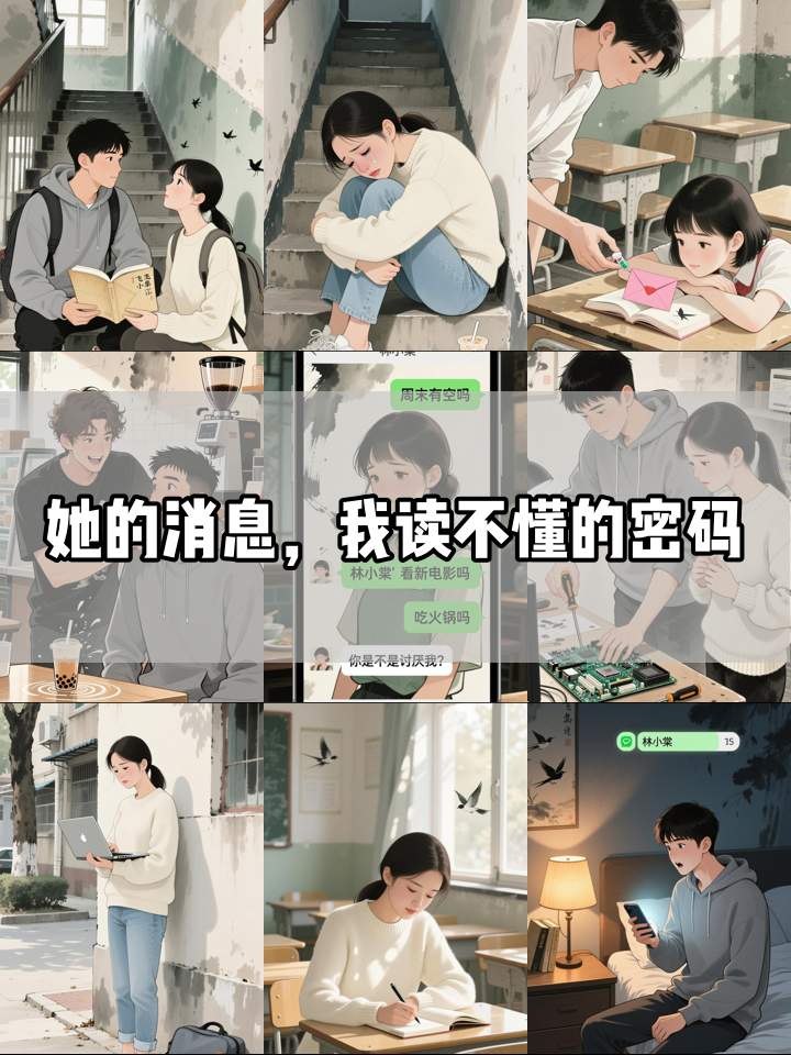 高中同学突然频繁联系,她的心意究竟藏了几层?
