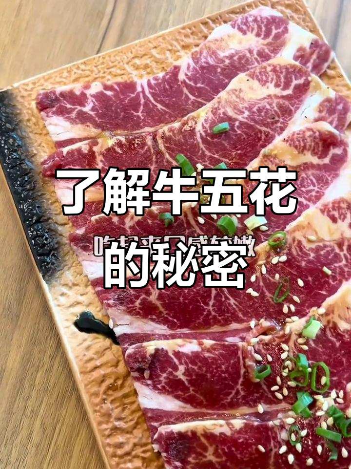 牛五花肉:美味与营养并存,烤制更诱人