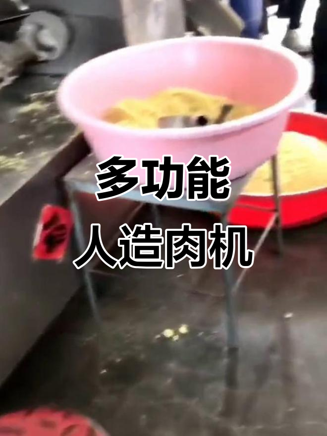 山东滕州人造肉机,多功能蛋白设备厂家直销
