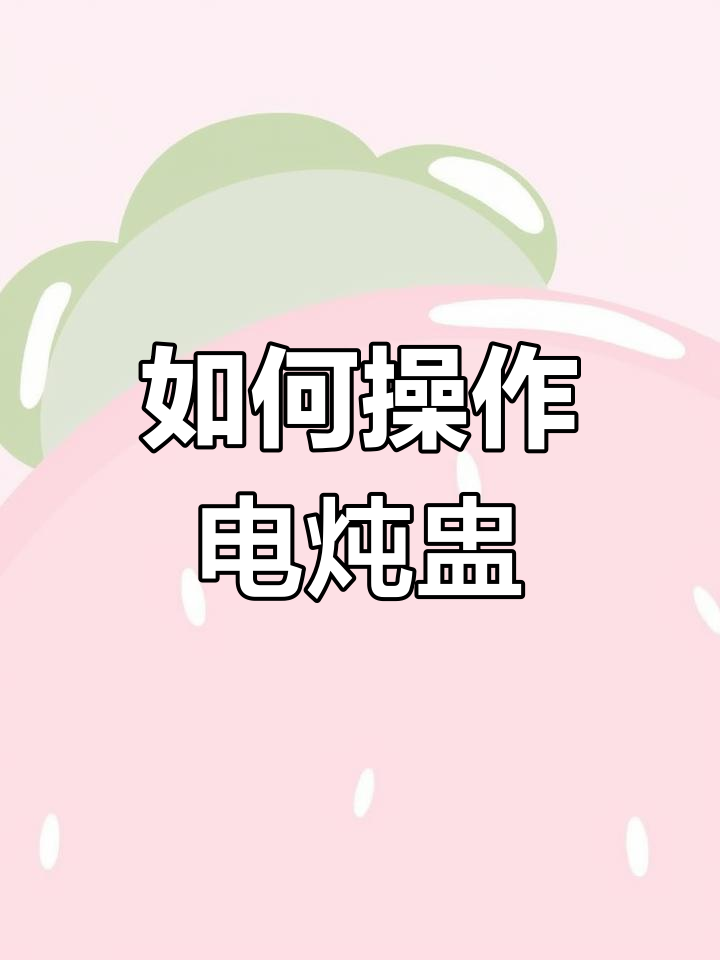 电炖盅使用指南:轻松做出美味汤品