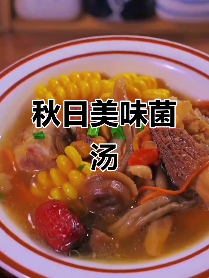 秋季必备,七彩菌汤包,煲出鲜美滋味