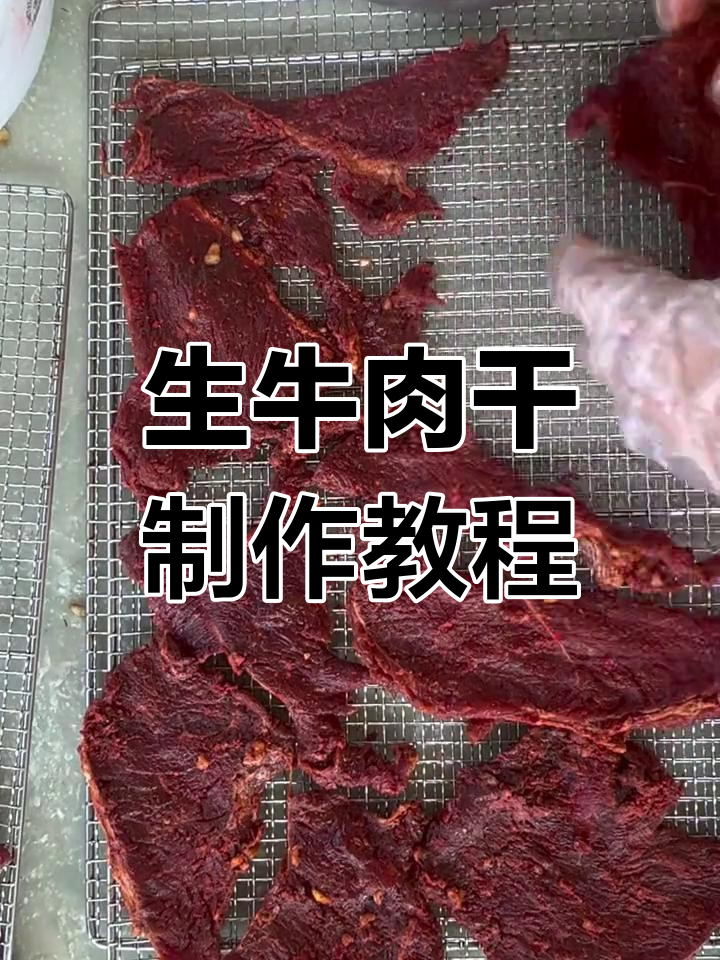 自制生牛肉干,多种口味任你选