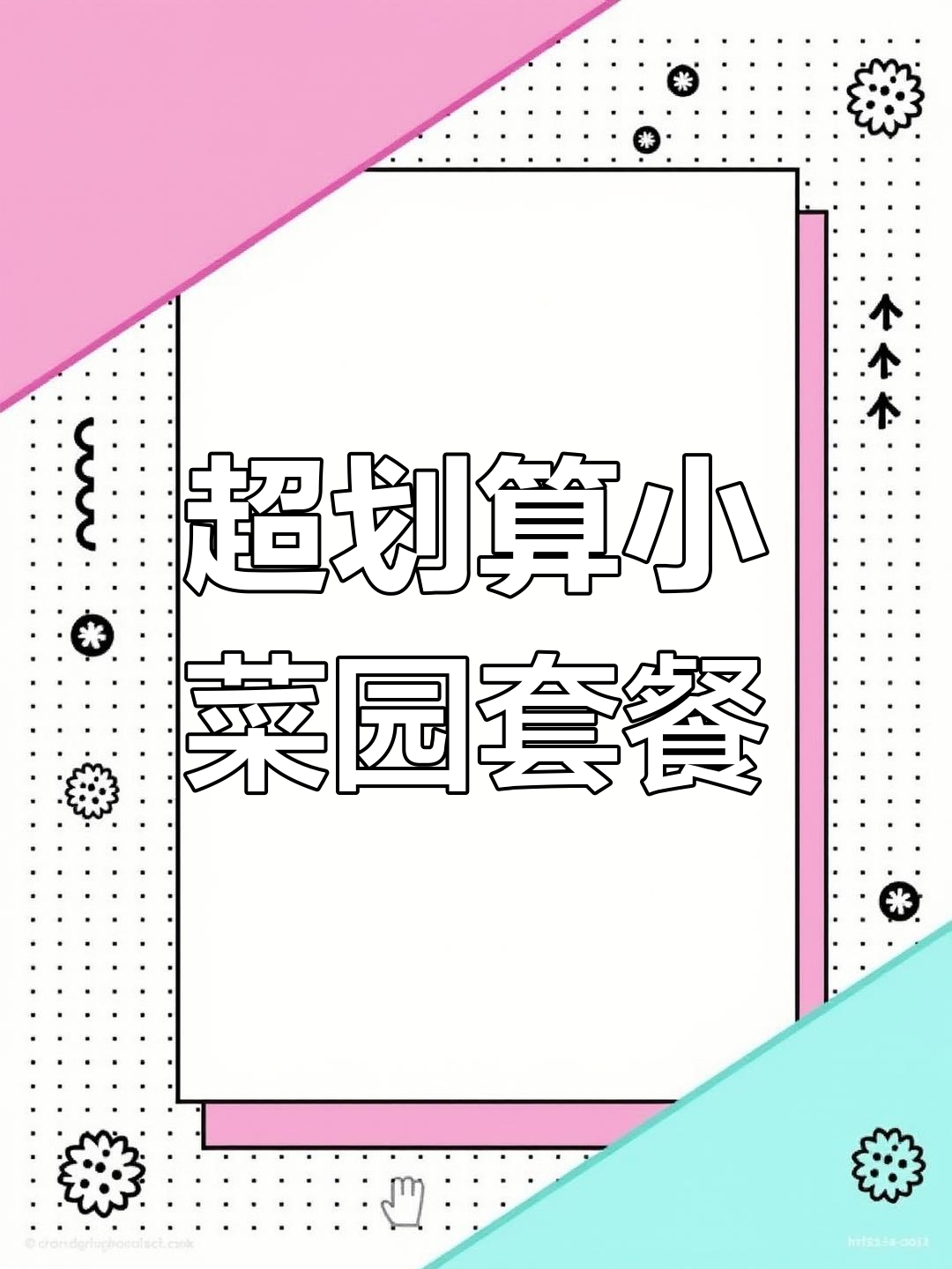 小菜园超值套餐,三到四人餐99元,六至八人188元