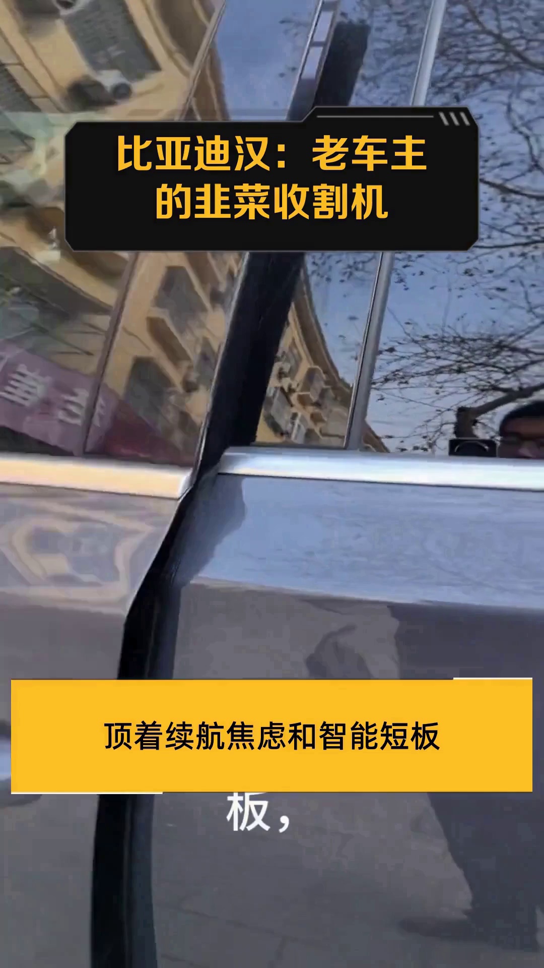 比亚迪汉:老车主的韭菜收割机