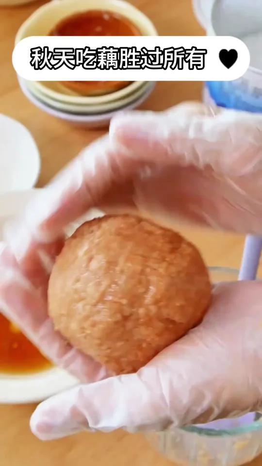 懒妈救星！莲藕狮子头软嫩爆汁，快手省事